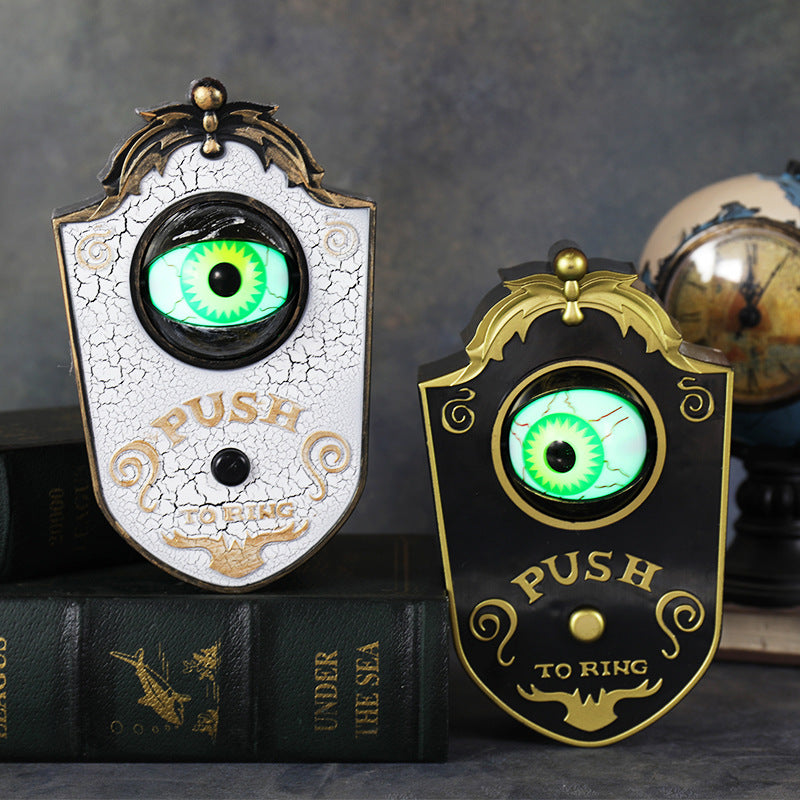 Halloween One-Eye Doorbell Decoration LED Electric Luminous - Bellarte Enchanté Halloween One-Eye Doorbell Decoration LED Electric Luminous